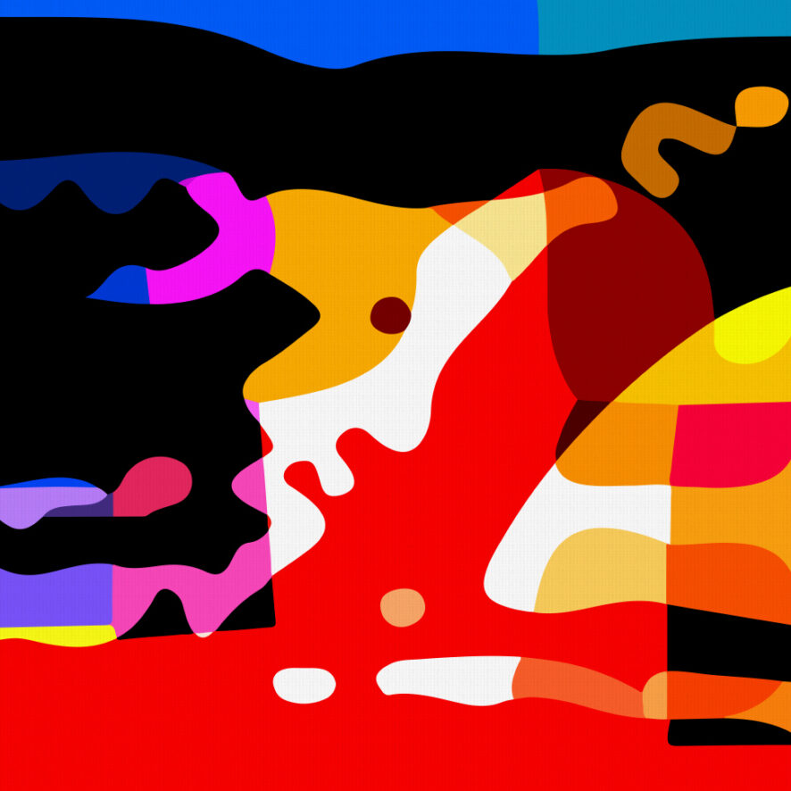 Urban Shapes nr11 - Unieke Kunst op Akoestische panelen